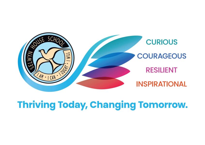 SHS Values Vision Logo 2025 on A4